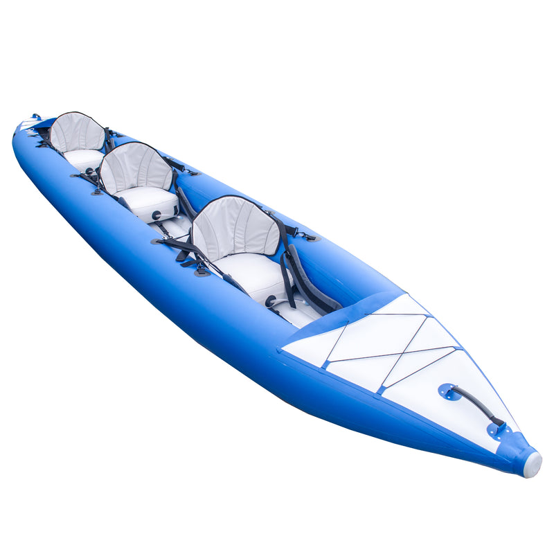 Load image into Gallery viewer, Aqua Glide 3-Person Inflatable Kayak