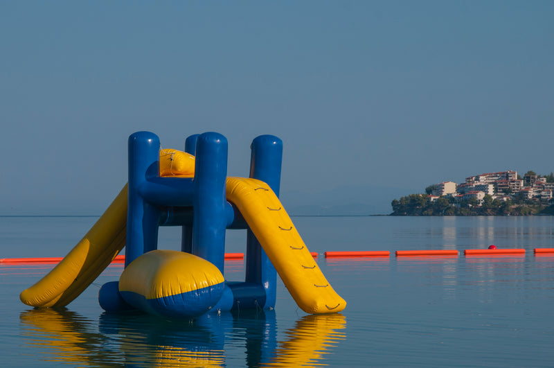 Load image into Gallery viewer, SplashFort Inflatable Water Play Tower